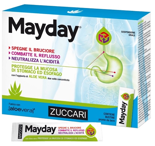 MAYDAY SOSPENSIONE PER USO ORALE ALLA MENTA 24 BUSTINE 10 ML - Farmacia Mastrangelo 