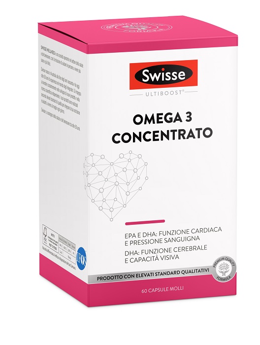 SWISSE OMEGA 3 CONCENTRATO 60 CAPSULE MOLLI DA 2440 MG - Farmacia Mastrangelo 