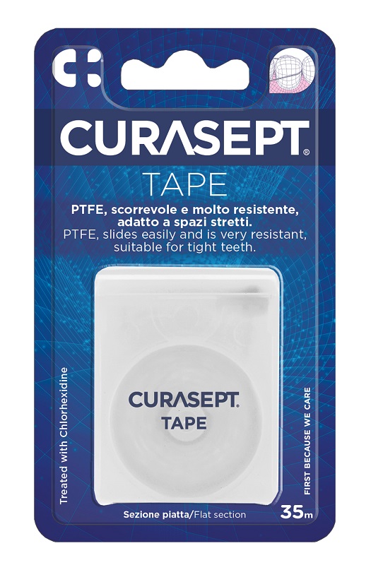 CURASEPT FLOSS PTFE TAPE CLOREXIDINA - Farmacia Mastrangelo 