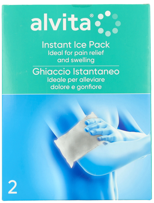 GHIACCIO ISTANTANEO ALVITA 2 PEZZI - Farmacia Mastrangelo 
