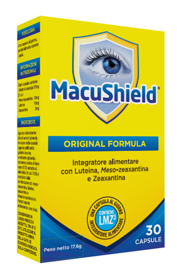 MACUSHIELD ORIGINAL FORMULA 30 CAPSULE - Farmacia Mastrangelo 