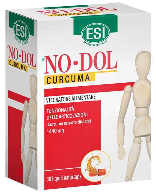 ESI NO DOL CURCUMA 30 NATURCAPS LIQUID - Farmacia Mastrangelo 