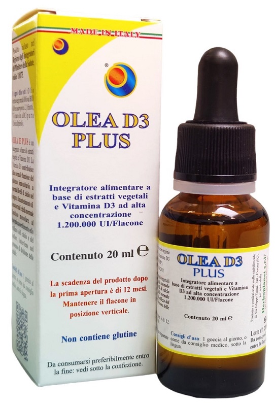 OLEA D3 PLUS GOCCE 20 ML - Farmacia Mastrangelo 