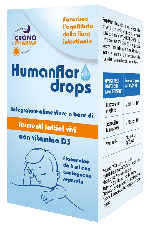 HUMANFLOR DROPS 6 ML - Farmacia Mastrangelo 