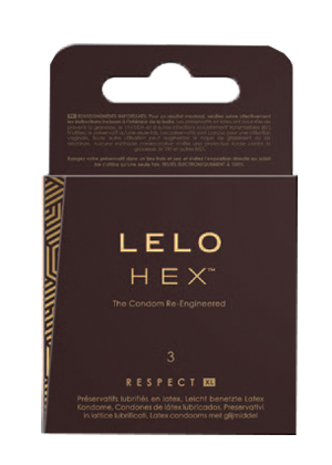 HEX PRESERVATIVI RESPECT LELO 3 PEZZI - Farmacia Mastrangelo 