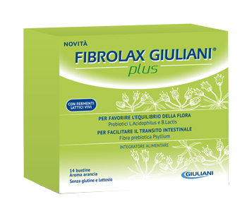 FIBROLAX GIULIANI PLUS 14 BUSTINE ARANCIA - Farmacia Mastrangelo 