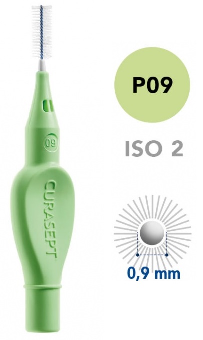 CURASEPT PROXI P09 VERDE CHIARO/LIGHT GREEN 5 PEZZI - Farmacia Mastrangelo 
