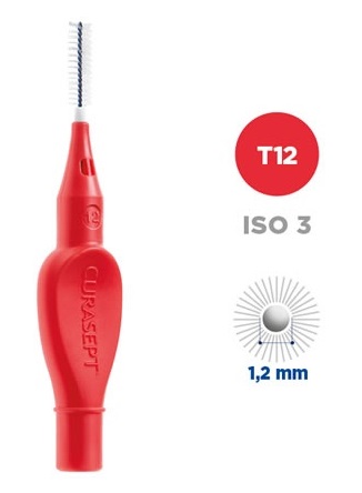 CURASEPT PROXI T12 ROSSO/RED 5 PEZZI - Farmacia Mastrangelo 