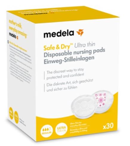 SAFE & DRY COPPETTA ASSORBILATTE ULTRA THIN 30 PEZZI - Farmacia Mastrangelo 