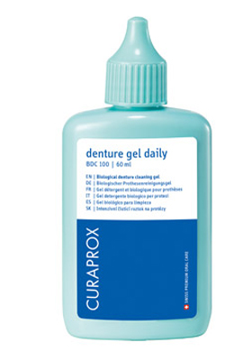 CURAPROX BDC 100 DAILY GEL PER LA PULIZIA QUOTIDIANA DELLA DENTIERA E DEGLI APPARECCHI MOBILI 60 ML 1 PEZZO - Farmacia Mastrangelo 