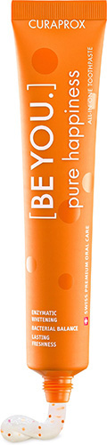 CURAPROX BE YOU PURE HAPPINESS PESCA E ALBICOCCA DENTIFRICIO 90 ML - Farmacia Mastrangelo 
