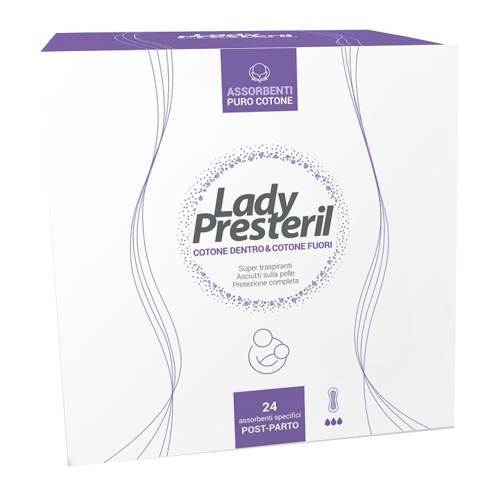 LADY PRESTERIL POSTPARTO 24 PEZZI - Farmacia Mastrangelo 