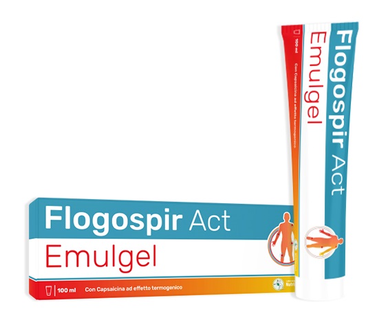 FLOGOSPIR ACT EMULGEL 100 ML - Farmacia Mastrangelo 