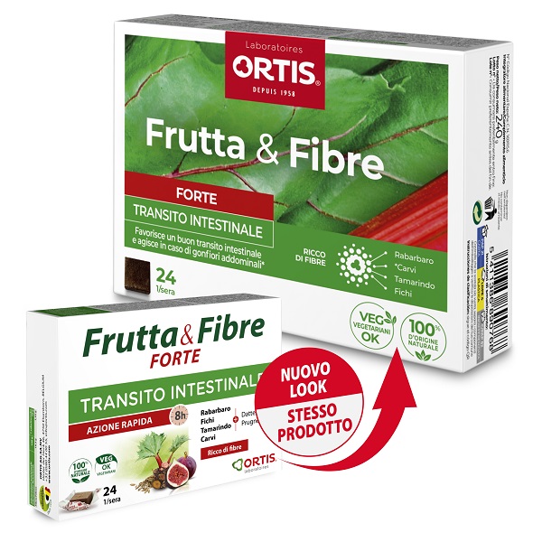 FRUTTA & FIBRE FORTE 24 CUBETTI - Farmacia Mastrangelo 