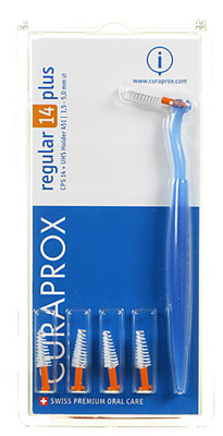 CURAPROX CPS REGULAR CPS 14 CON 5 SCOVOLINI + SUPPORTO - Farmacia Mastrangelo 