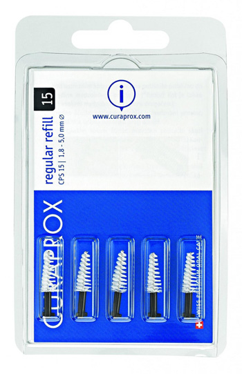 CURAPROX CPS REGULAR CPS 15 CON 5 SCOVOLINI + SUPPORTO - Farmacia Mastrangelo 