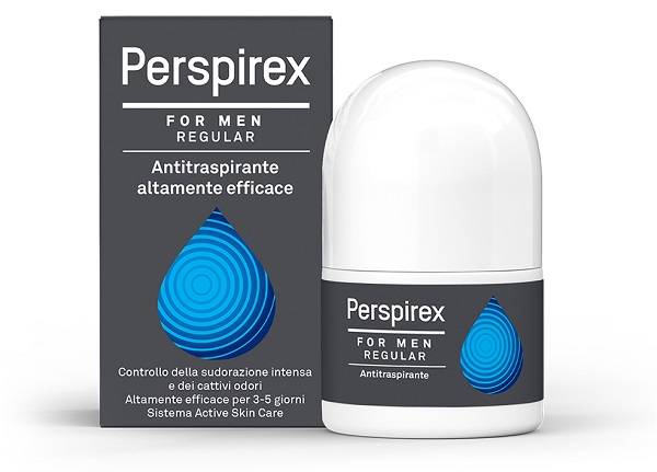 PERSPIREX FOR MEN REGULAR ANTITRASPIRANTE ROLL ON 20 ML - Farmacia Mastrangelo 
