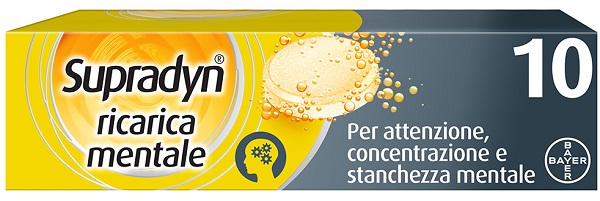 SUPRADYN RICARICA MENTALE 10 COMPRESSE - Farmacia Mastrangelo 