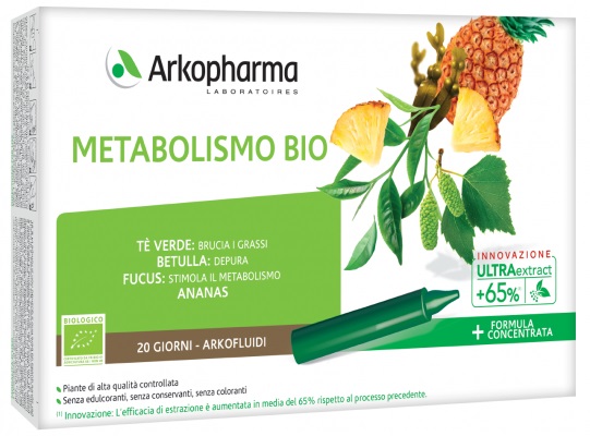 ARKOFLUIDI METABOLISMO BIO 20 FIALE - Farmacia Mastrangelo 