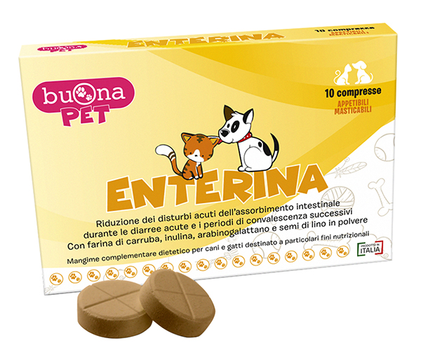 BUONAPET ENTERINA 10 COMPRESSE - Farmacia Mastrangelo 