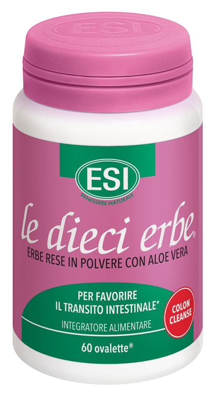 ESI LE DIECI ERBE COLON CLEANSE 60 OVALETTE - Farmacia Mastrangelo 