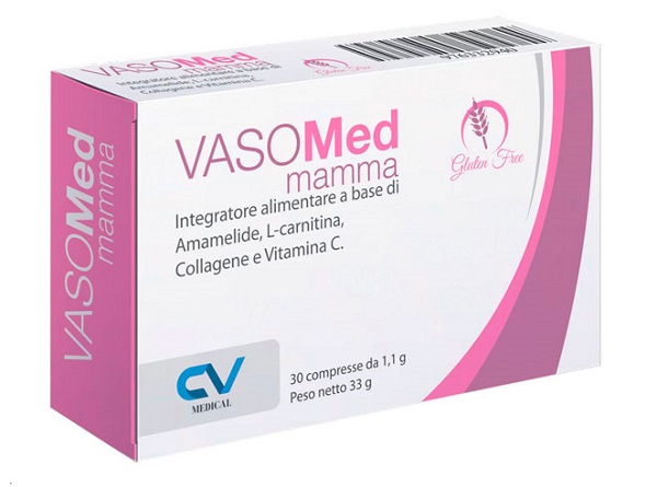 VASOMED MAMMA 30 COMPRESSE - Farmacia Mastrangelo 