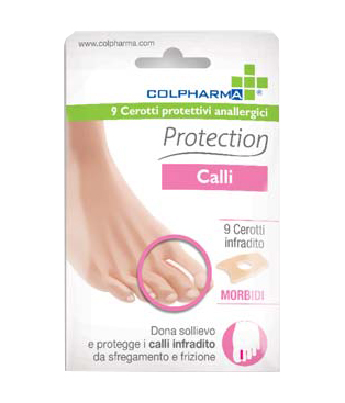 CEROTTO PROTETTIVO ANALLERGICO CALLI INFRADITO COLPHARMA 9 PEZZI - Farmacia Mastrangelo 