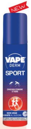 VAPE DERM SPORT SPRAY 100 ML - Farmacia Mastrangelo 