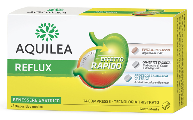 AQUILEA REFLUX 24 COMPRESSE - Farmacia Mastrangelo 