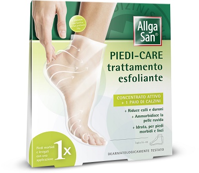 ALLGASAN PIEDI CARE TRATTAMENTO ESFOLIANTE 2 BUSTE MONODOSE - Farmacia Mastrangelo 