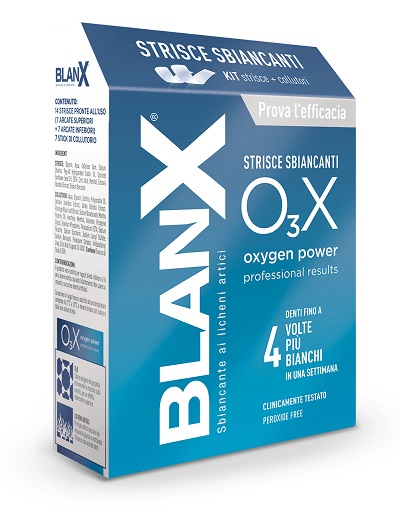 BLANX O3X STRISCE SBIANCANTI 14 PEZZI - Farmacia Mastrangelo 
