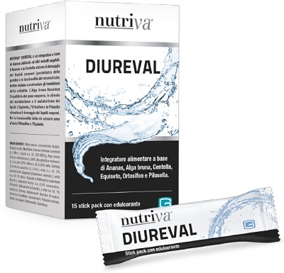 NUTRIVA DIUREVAL 15 STICK PACK DA 10 ML - Farmacia Mastrangelo 
