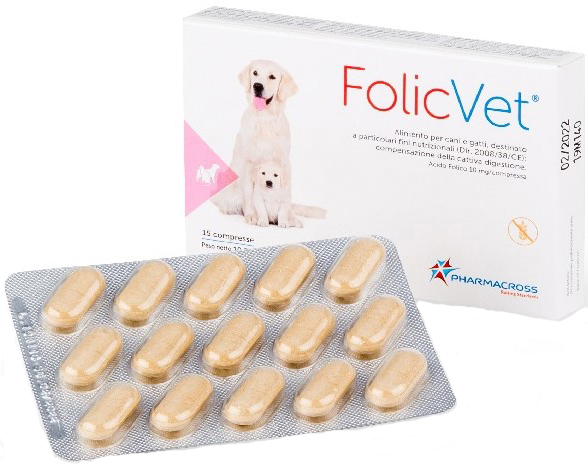 FOLICVET 15 COMPRESSE - Farmacia Mastrangelo 