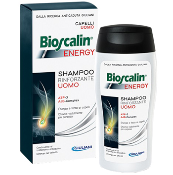 BIOSCALIN ENERGY SHAMPOO 200 ML - Farmacia Mastrangelo 