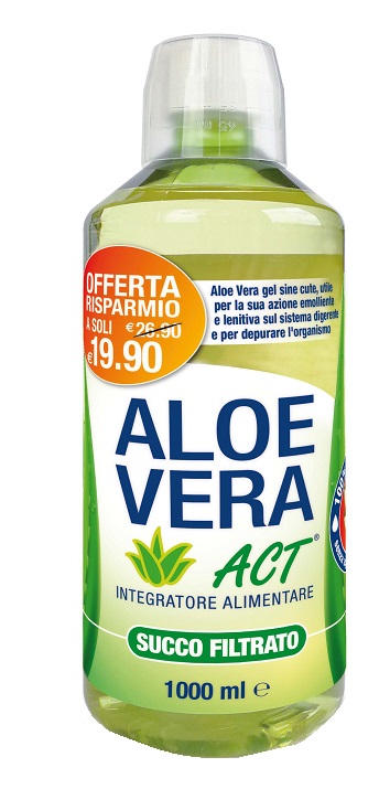 ALOE VERA ACT SUCCO FILTRATO 1000 ML - Farmacia Mastrangelo 
