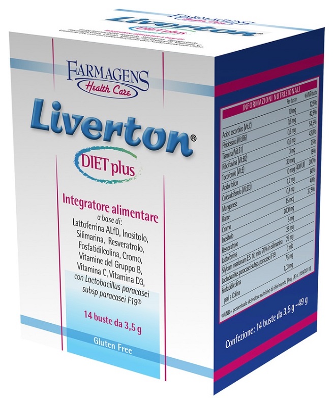 LIVERTON DIET PLUS 14 BUSTINE - Farmacia Mastrangelo 