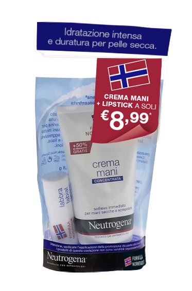 NEUTROGENA MANI PROFUMATO + LIPSTICK BUNDLE - Farmacia Mastrangelo 
