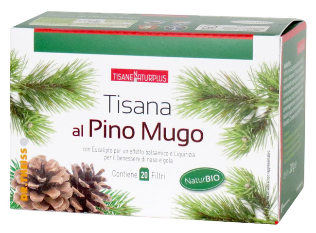 NATURPLUS TISANA PINO MUGO 20 FILTRI - Farmacia Mastrangelo 