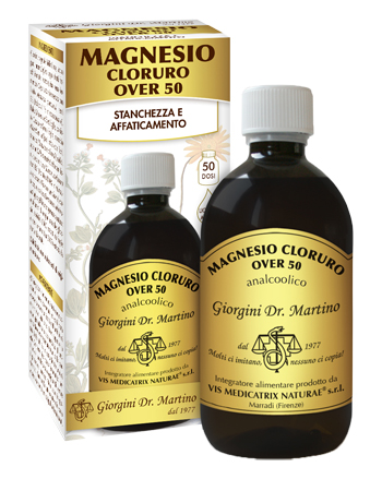 MAGNESIO CLORURO OVER 50 500 ML LIQUIDO ANALCOLICO - Farmacia Mastrangelo 