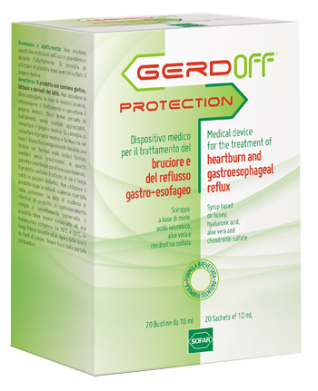 GERDOFF PROTECTION SCIROPPO 20 BUSTE 10 ML - Farmacia Mastrangelo 