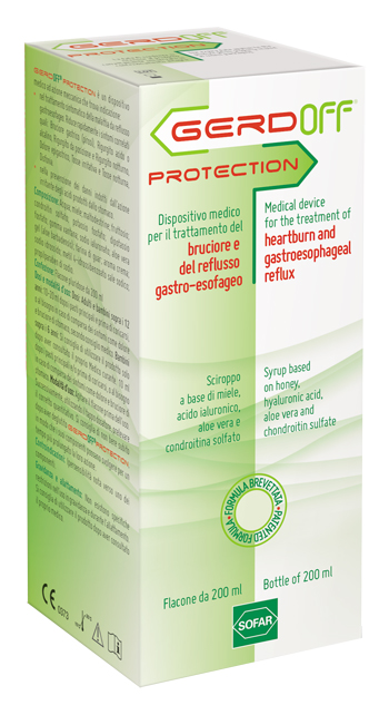 GERDOFF PROTECTION SCIROPPO FLACONE 200 ML - Farmacia Mastrangelo 