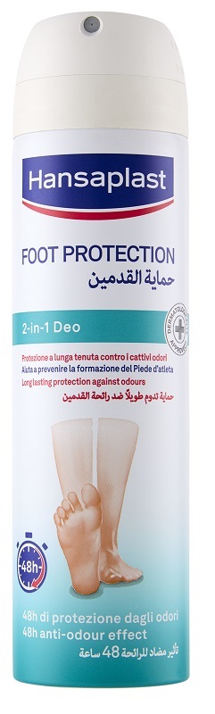 HANSAPLAST FOOT PROTECTION 2 IN 1 DEO 150 ML - Farmacia Mastrangelo 