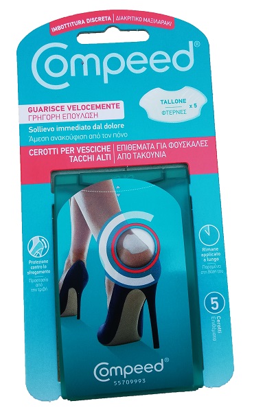 CEROTTO COMPEED VESCICHE TACCHI ALTI 5 PEZZI - Farmacia Mastrangelo 