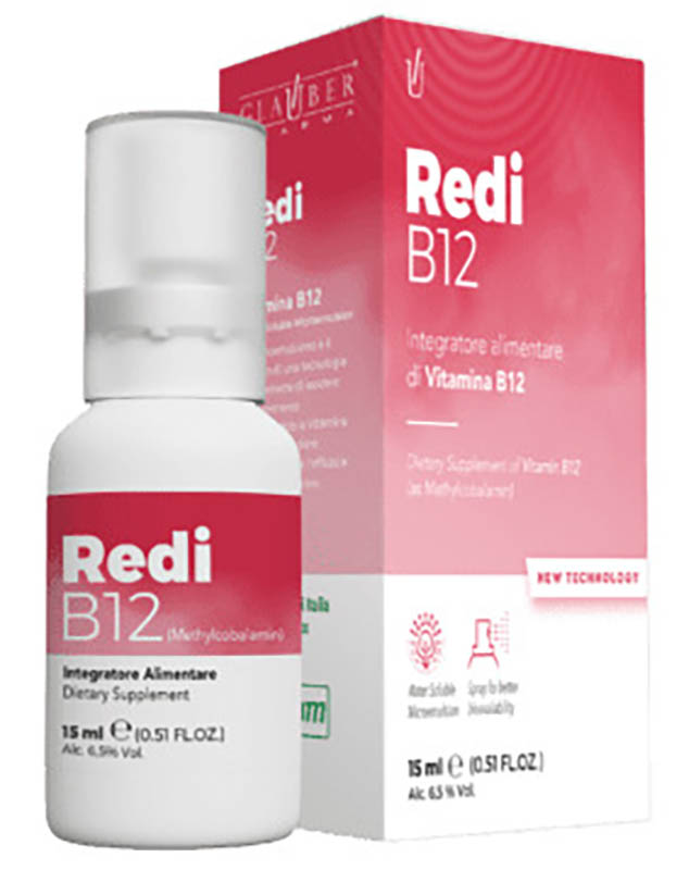 REDI-B12 SPRAY GLAUBER 15 ML - Farmacia Mastrangelo 