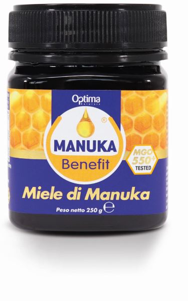 MANUKA BENEFIT MIELE DI MANUKA 550+ MGO 250 G - Farmacia Mastrangelo 
