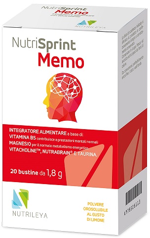 NUTRISPRINT MEMO 20 BUSTINE STICK - Farmacia Mastrangelo 