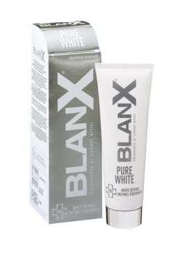 BLANX PURE WHITE DENTIFRICIO SBIANCANTE NON ABRASIVO 25 ML - Farmacia Mastrangelo 