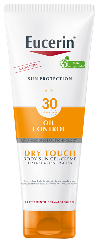 EUCERIN SUN GEL DRY TOUCH SPF30+ 200 ML - Farmacia Mastrangelo 