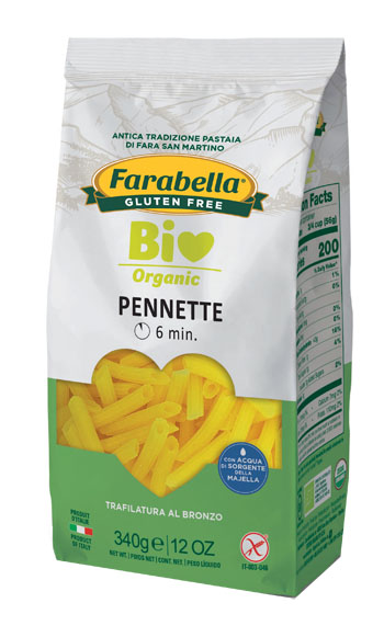 FARABELLA BIO PENNETTE MAIS-RISO 340 G - Farmacia Mastrangelo 
