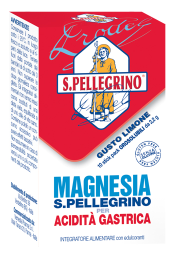 MAGNESIA S PELLEGRINO ACIDITA' GASTRICA 10 BUSTINE - Farmacia Mastrangelo 